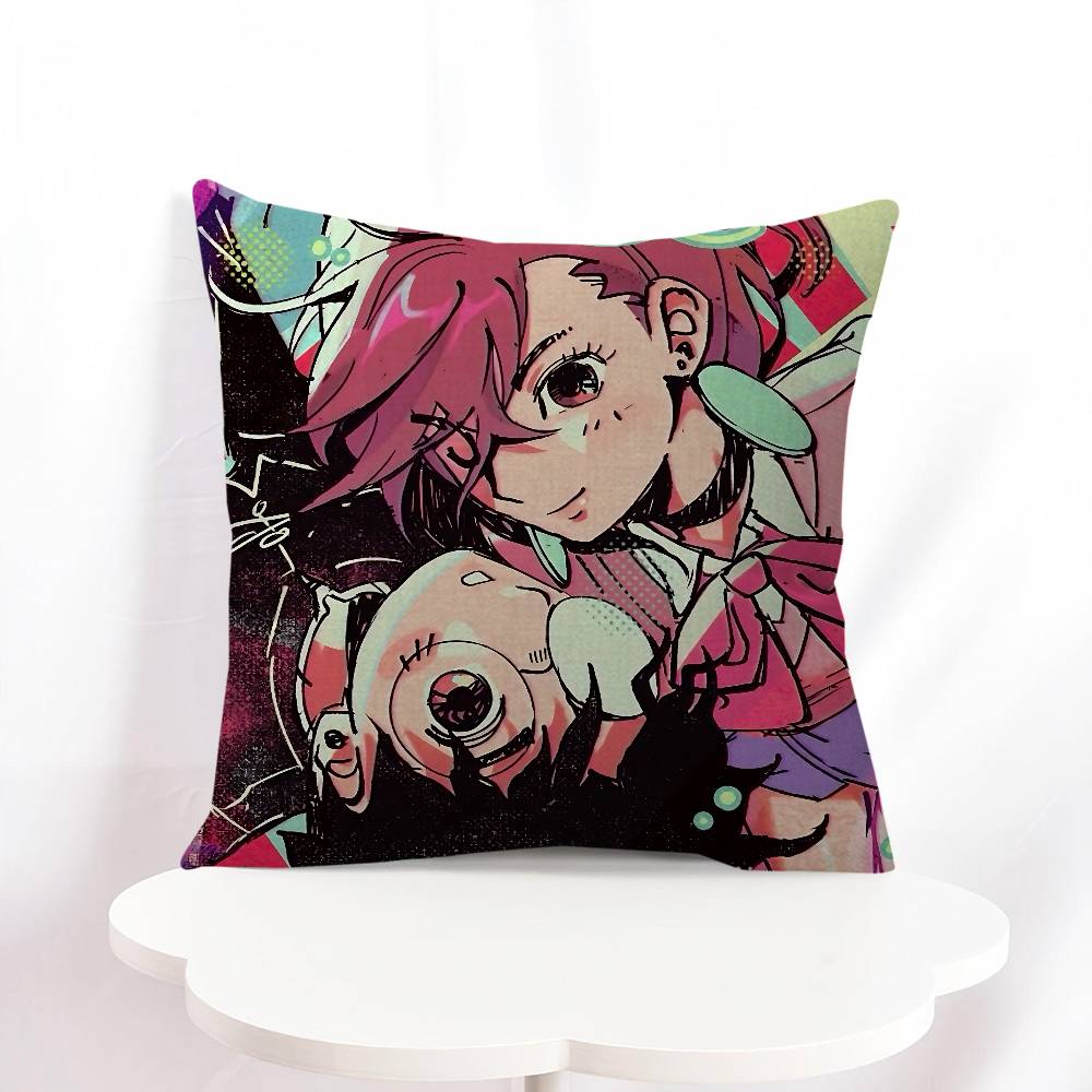 Кен Такакура Офисная подушка-наволочка Подушка для автомобиля Чехол на подушку 45X45СМ Поясничная наволочка Наволочка для диванной подушки 16x16Inch