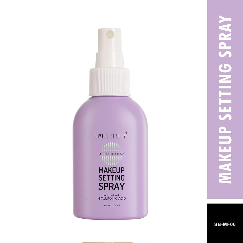 Swiss Beauty Round The Clock Makeup Setting Spray, 100ml