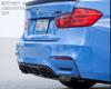 BMW F80/F82 M3/M4 Carbon Fiber Rear Diffuser Lip Kit