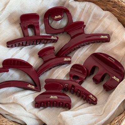 Half-braid Hairpin for The Back of The Head. High-end and Exquisite Hairstyle Accessory with Shark-shaped Hair Clips. Headwear.