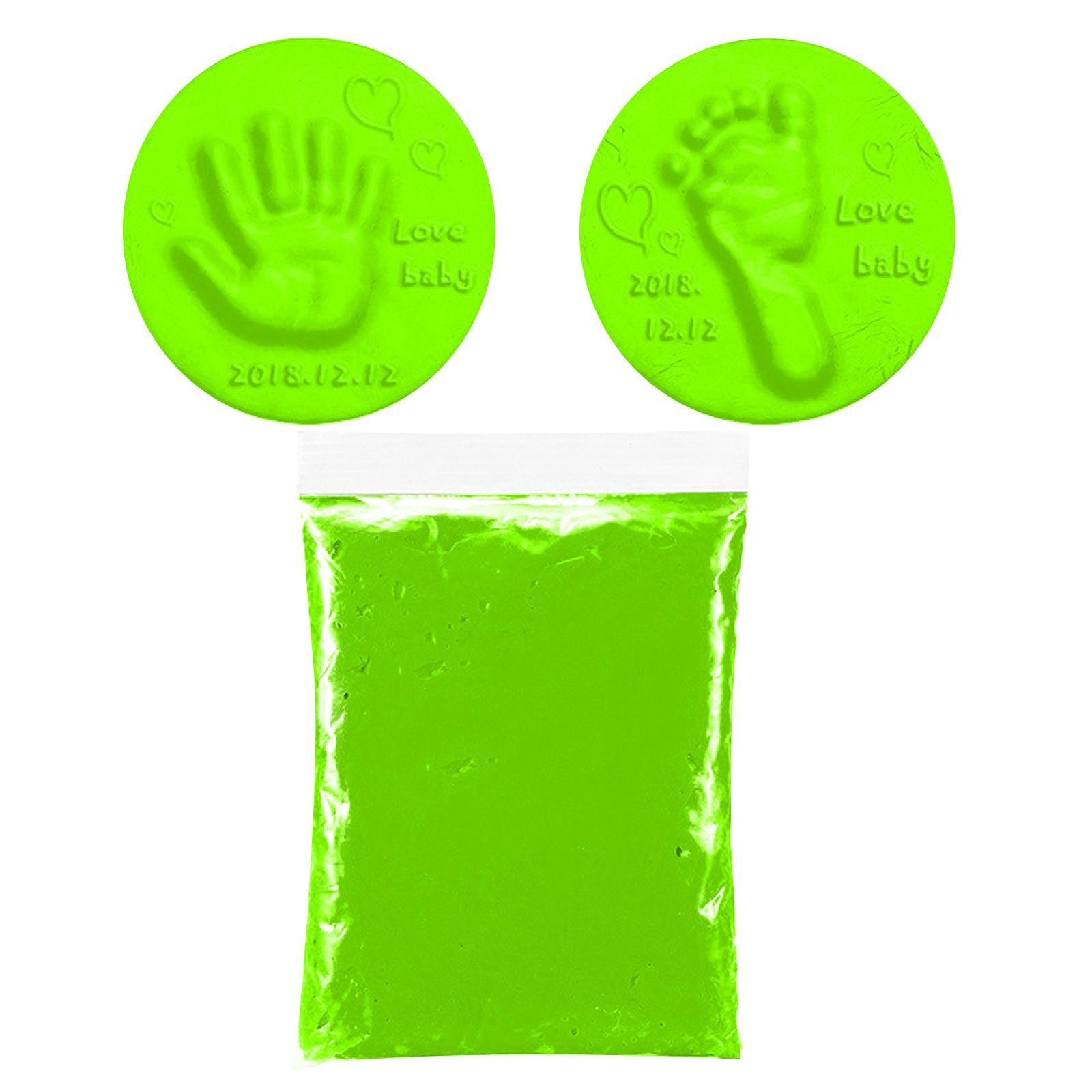 

(Курица Кунг Пао)Чернильная подушечка для рук и ног ребенка, сверхлегкая, стереоуход, сушка, мягкий детский отпечаток One Size