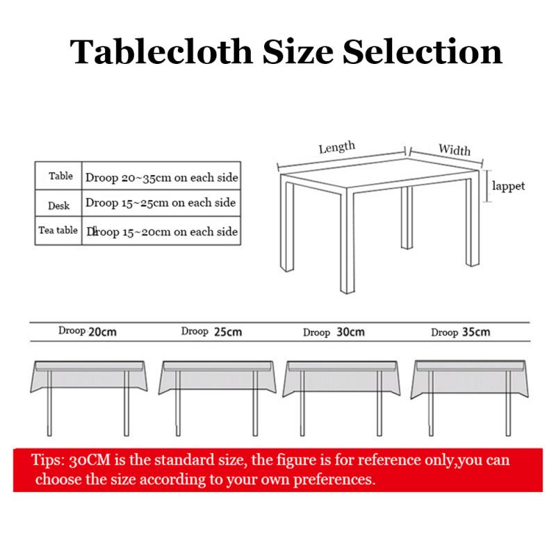 Pastoral Style Lace Beige Tablecloth Cotton And Linen Table Cloth Hollow-Out Household Non-Slip Tablecloths Decor Home