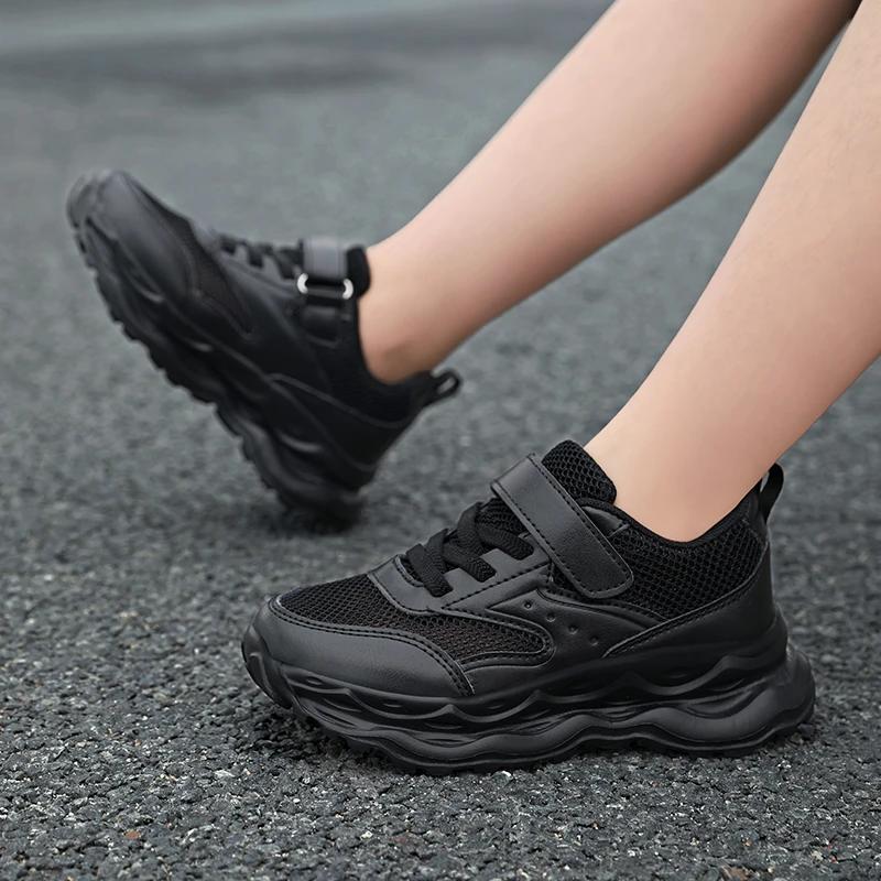 Fashion Lightweight and fashionable summer hollow out breathable sports shoes for boys and girls 28-39