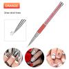 Nail Art Pen Brushes Nail Gel Polish Painting Drawing Line Stripe Flower Design 5Pcs 7/9/11/15/20mm