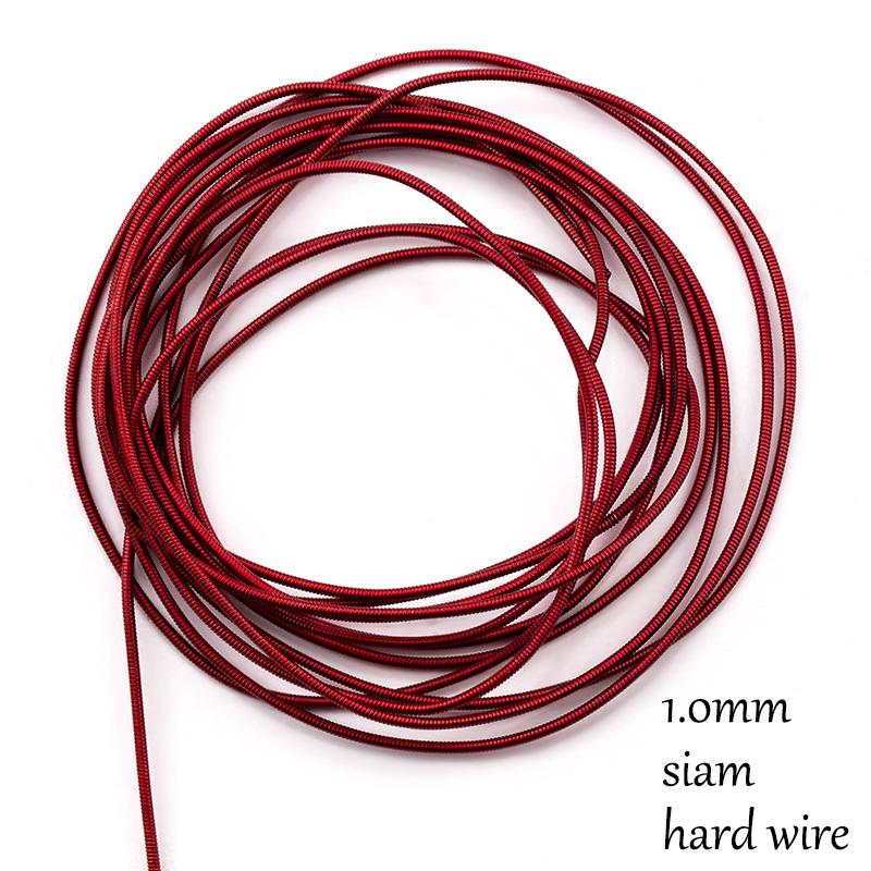10 Gauge Silver Gold Plated Copper Craft Wire Flexible Metal French Bullion Wire for Jewelry Making DIY Embroidery Beading