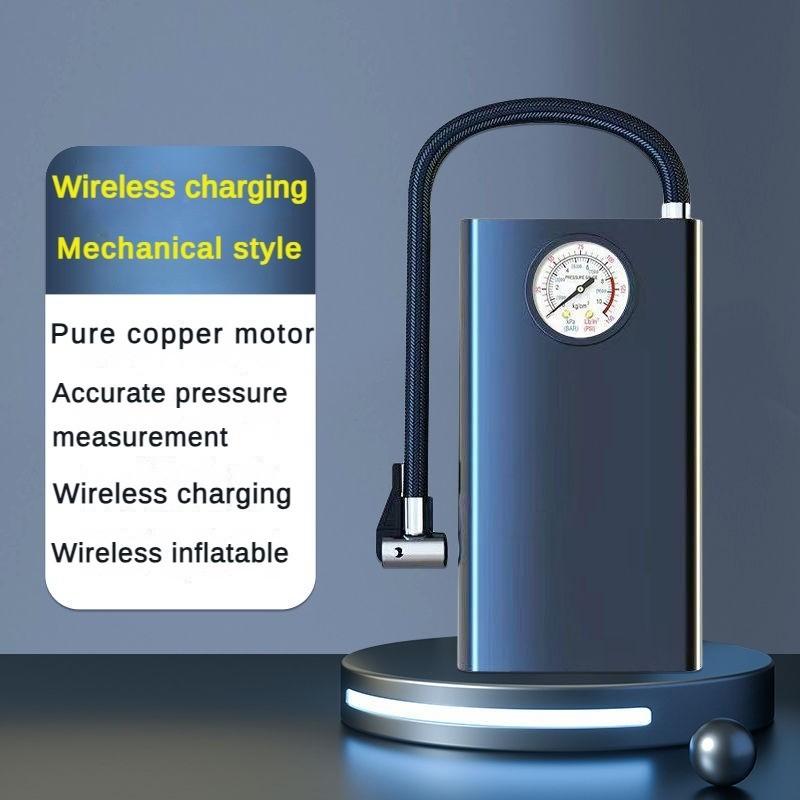 

100W Pure Copper Fast Inflation Electric Pump Portable Mini Car Wireless Inflation Pump Lithium Battery Air Pump