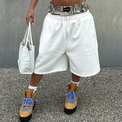 ZYLLO Amerikietiško Naujo Stiliaus Harajuku Dvigubo Viršaus Kamufliažiniai Šortai Gatvės Vyrams ir Moterims Hip-hop Aukšto Liemens Gatvės Sportiniai Medvilniniai Kelnės