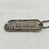 Used A.P.C Necklace Pendant ARMY Accessories