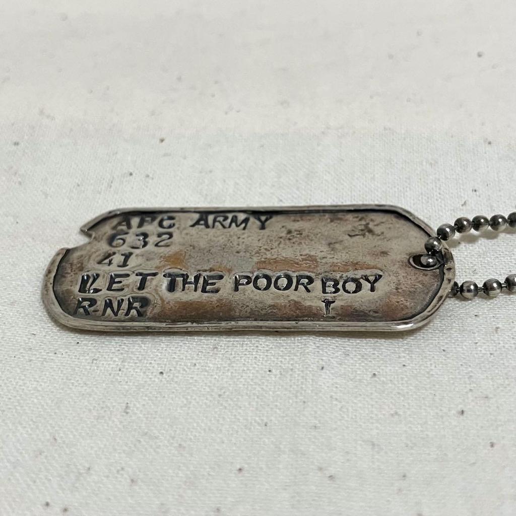 Used A.P.C Necklace Pendant ARMY Accessories