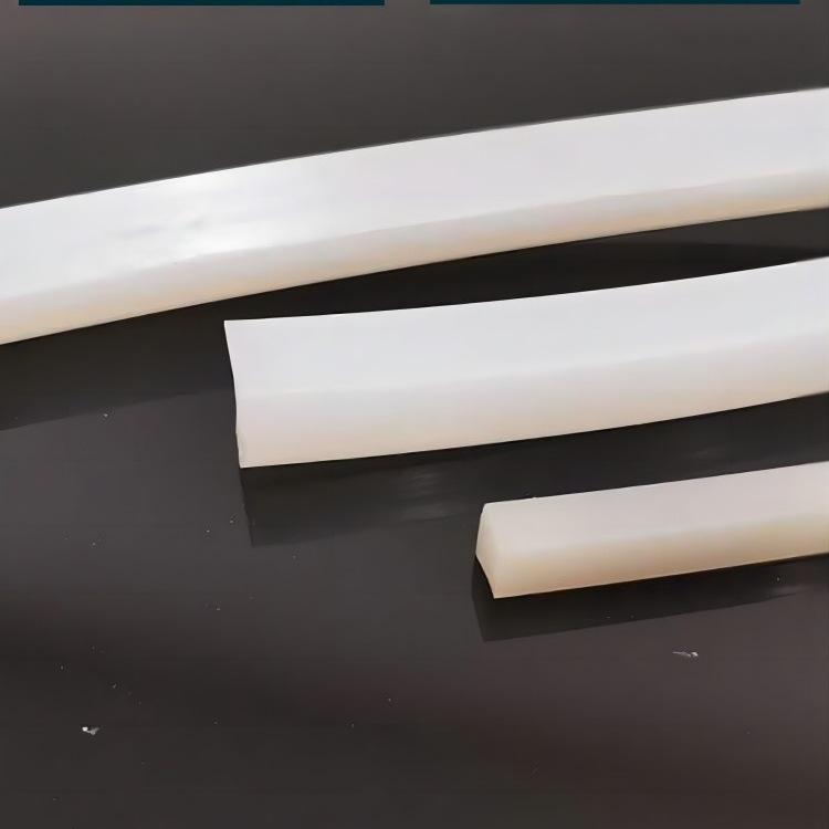 Silikon-Gummi-Dichtungsstreifen – Weich, Quadratisch, Flach (5mm-25mm)