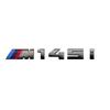 For BMW M 5.5cm Sticker M135I M240D M340I M550D M440D M135D M760LI M140D Modified Digital Displacement Standard ABS Rear Logo rvbf26