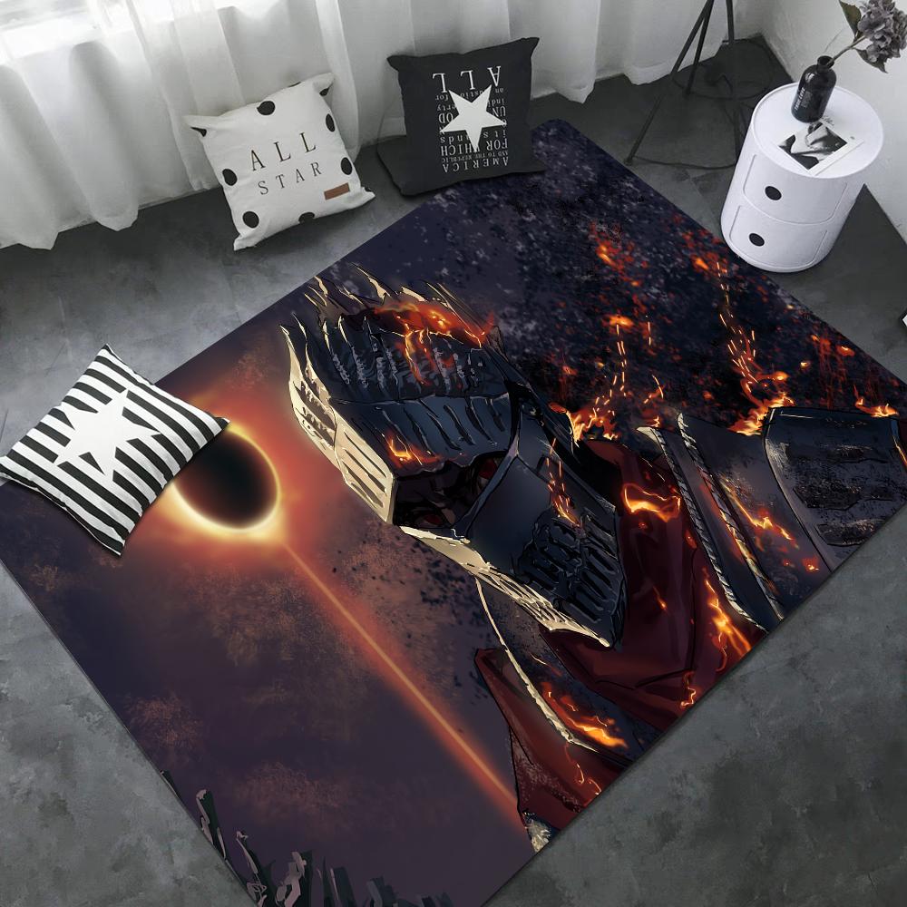 Dark Souls Hallway Carpet Non-Slip Laundry Room Mat Laundry Decor Balcony Child Living Room Toilet Rug
