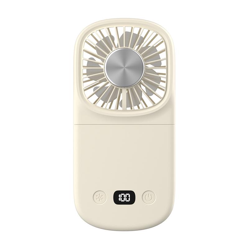 Multi-functional Handheld Refrigeration Neck Fan-Portable Rechargeable USB Fan for Outdoor Household Hotel Use Foldable English USB