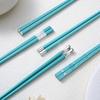 5Pairs High Quality Japanese Non-Slip Chopsticks Korean Hotel Restaurant Portable Healthy Food Stick Sushi Kitchen Chopsticks