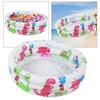Cartoon Dinosaur Pattern Round PVC Inflatable Swimming Pool Bathtub for Children Kid