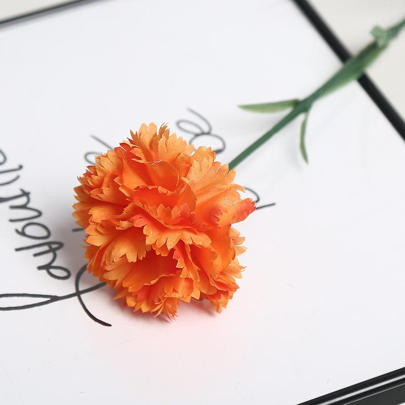 High-End Artificial Carnation Bouquet for Weddings and Home Decor