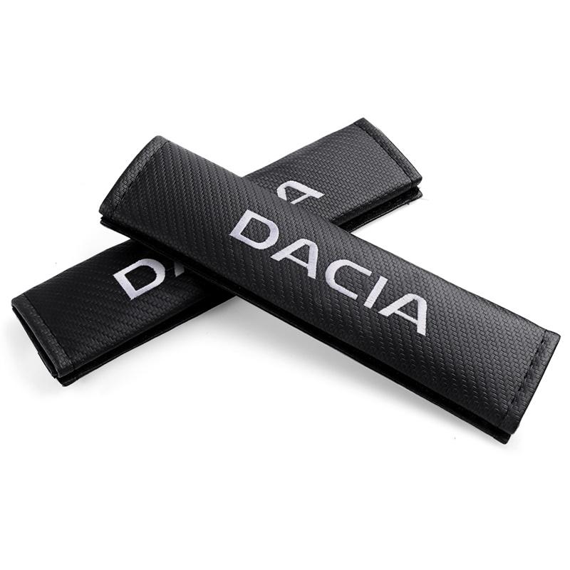 1/2PCS Car Seat Belt Cover Shoulder Protector Pad Auto Accessorie for Renault DACIA RS Koleos Captur Kadjar Megane Clio Scenic HH8