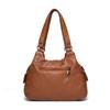 Soft Leather Luxury Handbag Women'S New Casual Tote Bag 2025 Winter Designer Ladies Large Shoulder Crossbody Handle Bags For Female