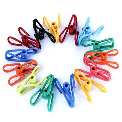 5 sztuk Mini torba klips uszczelniający przenośne nowe przechowywanie w kuchni żywność przekąska uszczelka uszczelniająca klipsy do torebek zacisk uszczelniający metalowe narzędzie akcesoria kuchenne