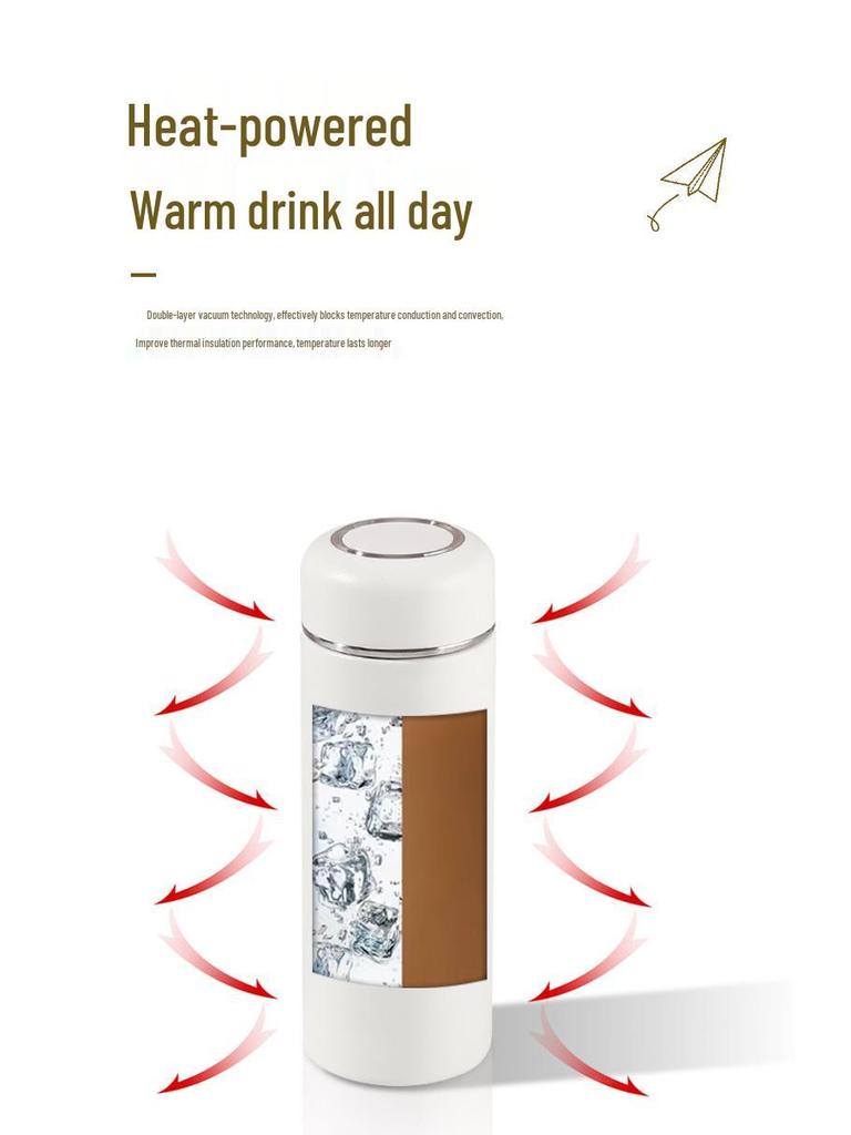 Portable Mini Thermos: Cute 316 Stainless Steel Pocket Cup for Girls - High Appearance Gift