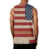 Men 4th Of Shirts USA Muscle Sleeveless Shirt Patriotic Tank Tops