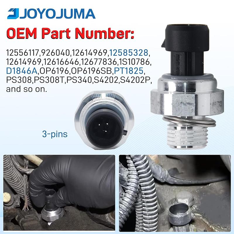 Oem Oil Pressure Sensor 12677836 For Chevrolet Express Buick Gmc Cadillac Hummer