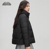 Women's Short Stand Collar Winter Down Jacket