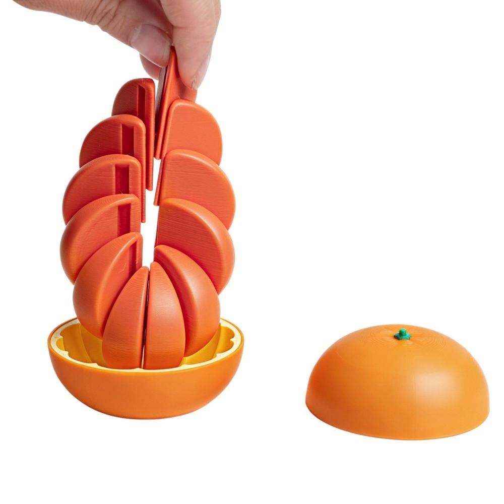 Fruchtmodelle Orangen Dekompressionsspielzeug PLA-Kunststoff Simulation Orangen 3D-Druck Orangen Zuhause