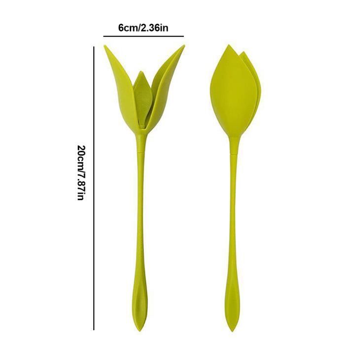 Napkin Holders - ABS - 12 Pcs - Green Stems - Flowers - Table Decoration