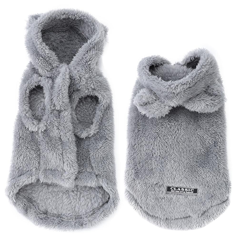 Autumn Winter Dog Clothes for Small Medium Dogs Warm Plush Rabbit Ears Pet Coat Cute Soft Puppy Sphynx Cat Chihuahua Costume