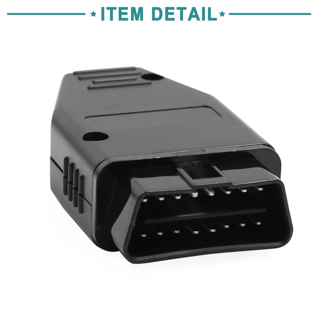 ACROPIX Universeller 16-Pin OBD2 Diagnose-Buchsenadapter - 1 Packung