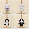 Plush Cat Keychain With Pp Cotton Filling For Cute Bag Decor