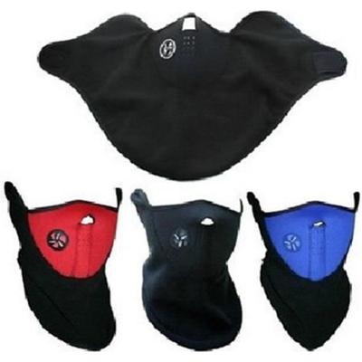 1pc Unisex Protective Mask Winter Bandana Cycling Neck Warmer Motorcycle Turtleneck Outdoor Sport Windproof Fleece Warm Red