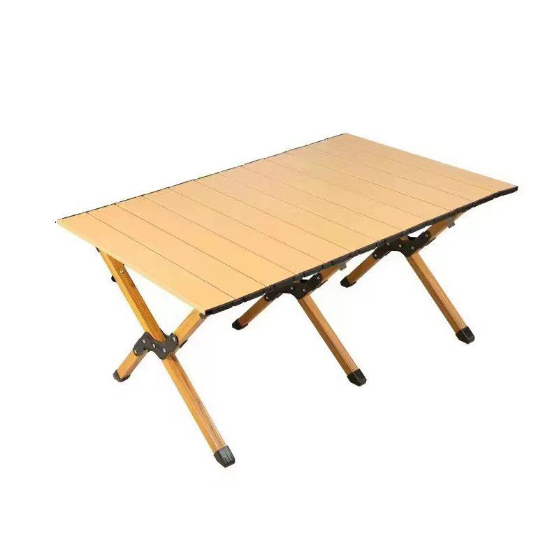 Portable Aluminum Folding Table and Chair Set for Outdoor Camping, Picnic, BBQ