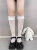 Japanese Style Lolita Lace Calf Socks - Women's Summer Mid-Length Martin Boot Socks