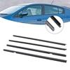 Artudatech 4PCS Outside Window Moulding Weatherstrip For Honda Ight 2010 2011 2012 2013 2014