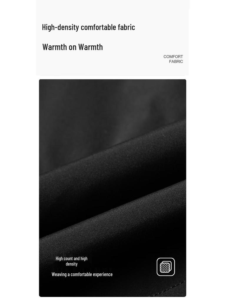 Xuezhongfei Men's Stand Collar Winter Down Vest