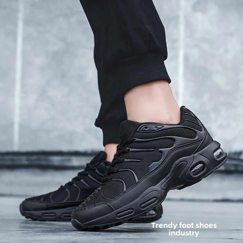 2023 New Casual Sports Shoes For Teenagers Korean Trendy Air Cushion Running Shoes Fashionable Casual Old Dad Trendy Shoes Men