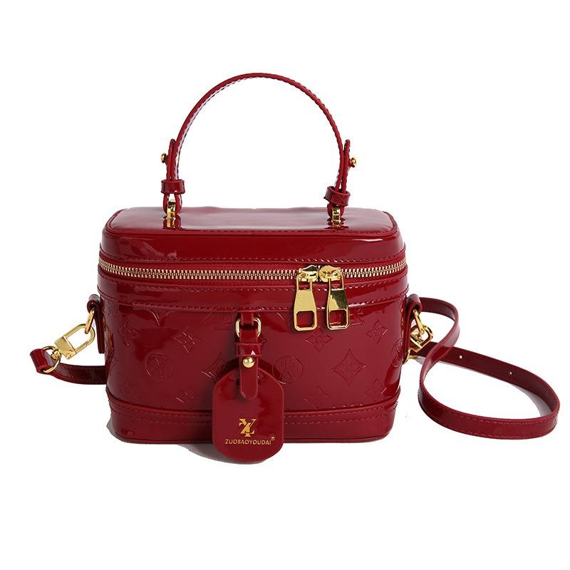 

Popular indentation letter handbag autumn and winter new fashion simple messenger bag shoulder women s bag