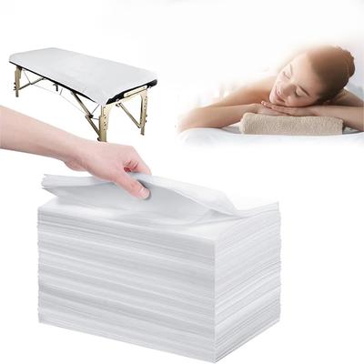 100Pcs Disposable Sheets White Bed Cover Non Woven Fabric Spa Sheets Salon Massage Bed Sheets