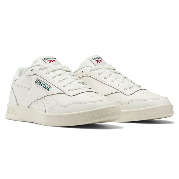 Reebok Court Advance Chalk Dark Green Unisex Sneakers Cream Flash-Red 100010620