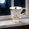 2Pieces Retro Goblets Metal Wine Cups Royal Chalices Wine Glass Medieval European Style Embossed Drinking Cups Gift