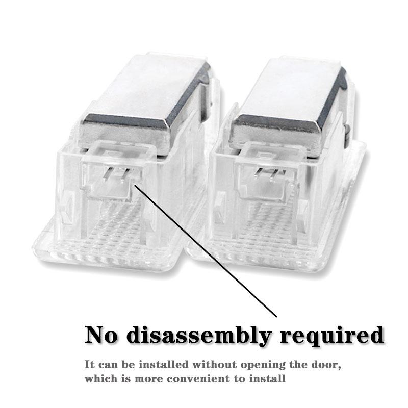 2Pcs LED Car Door Projector Car Welcome Light For BMW X1 X2 X3 X4 X5 X6 X7 E90 E91 E92 E93 E60 E61 F10 F30 F20 2 3 4 5 6 Series