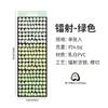 1PC Cartoon Round Font Colorful Laser Letter Stickers Candy Colored Alphabet DIY Journal Decor Stickers