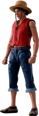 TAMASHII NATIONS S.H.Figuarts Monkey D. Luffy (A Netflix Series: ONE PIECE) Approx. 145mm PVC & ABS Painted Movable Figure