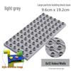 6x12 Double-Sided Large Particle Building Plate, Compatible with LEGO, Universal Road Assembly for Kids