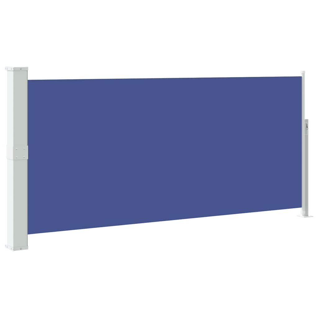 Retractable Side Awning 140 X 300 Cm Blue