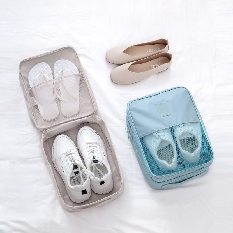 Shoes Bag Multifunction Portable Travel Shoe Storage Bag Waterproof Shoes Organizer Bag Dust-Proof Luggage Shoes Box Organizer