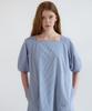 Nevel Everywear Stripe Balloon Dress_Blue