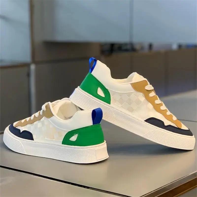 

New Exquisite Luxury Men s Sneakers Fashion Trend Low Top Casual Board Shoes Soft Bottom Comfortable Breathable Running Sneakers 39